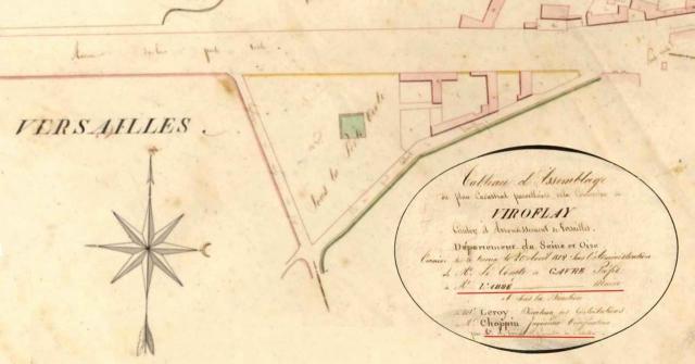 1812_Cadastre Napoléonien Viroflay Bon Repos Labbé Donnet