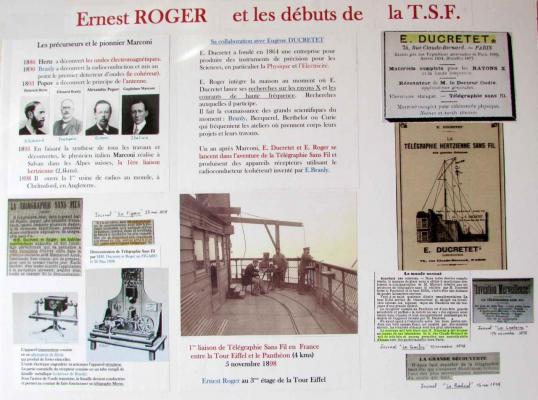 Ernest Roger et les débuts de la T.S.F. - 20160918_BonRepos_ErnestRoger_Panneau3
